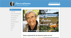 Desktop Screenshot of emerichfonden.nu